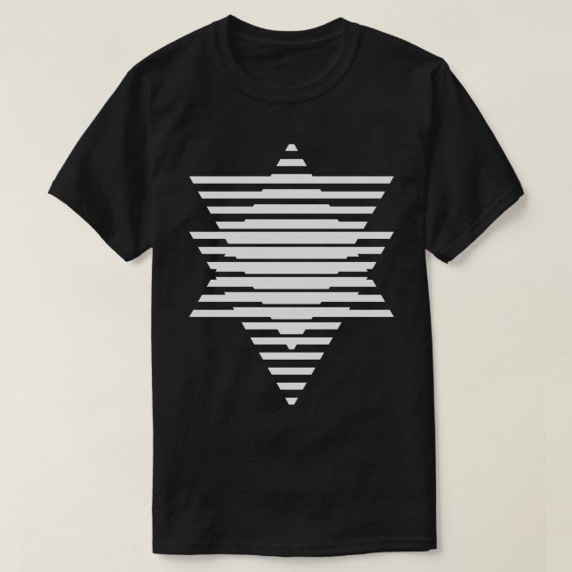 T-shirt conception triangles (Design devant)