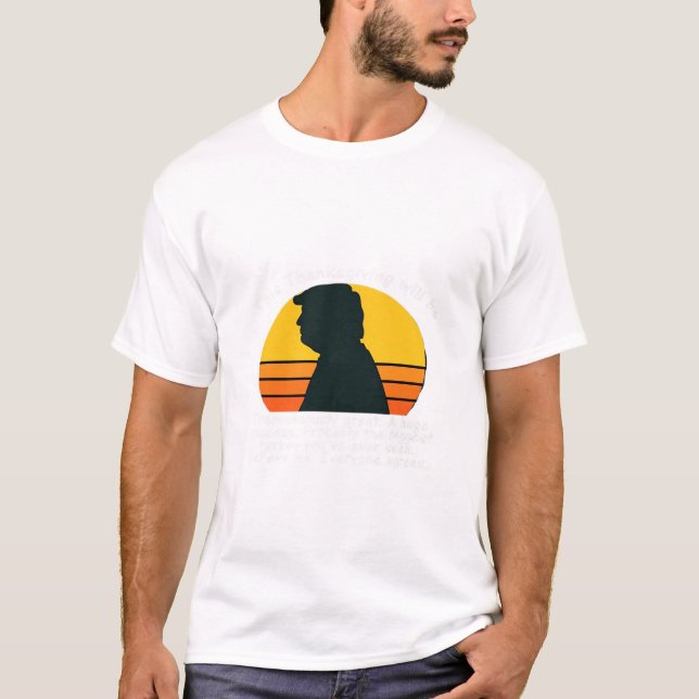 T-shirt Conception Trumsgiving (Devant)