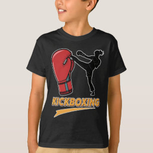 T-shirt Conception unique de gant de boxe de kickboxing