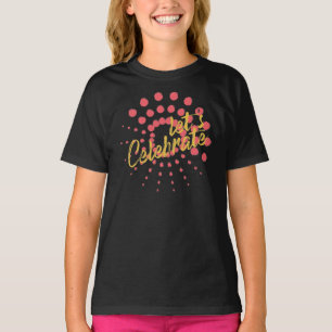 T-shirt Conception vibrante, joyeuse et amusante de "Fêton