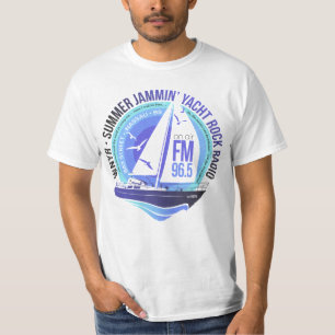 T-shirt Conception vintage de la radio Yacht Rock