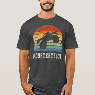 T-shirt Conception Vintage Monstertruck