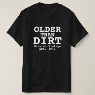 T-shirt Conception Vintage plus ancienne que pure