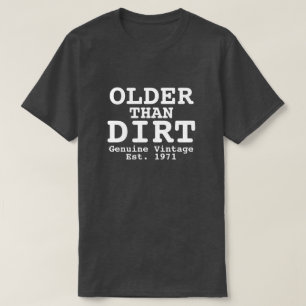 T-shirt Conception Vintage plus ancienne que pure