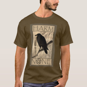 T-shirt Conception WiccanPagan ne nuire à personne