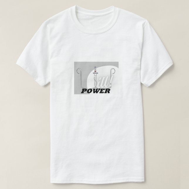 T-shirt Conception "Will Power" par Kriyas Collection (Design devant)