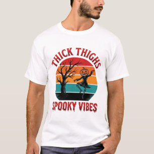 T-shirt Conceptions de chemise Halloween Thick Thighs Spoo
