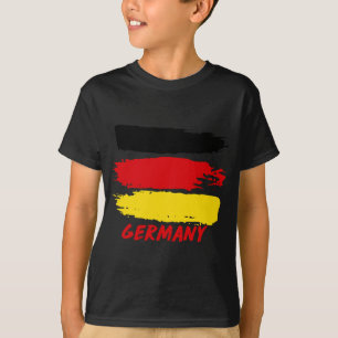 T-shirt Conceptions de drapeau de l'Allemagne