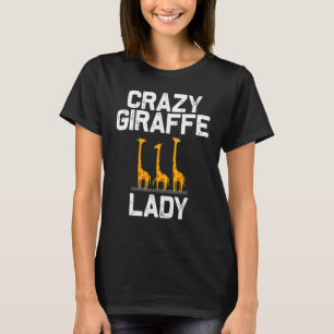 T-shirt Conceptions de girafe pour femmes maman safari fau