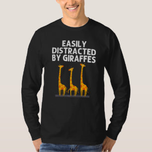 T-shirt Conceptions de girafe pour hommes femmes safari fa