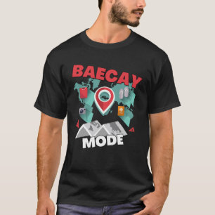 T-shirt Conceptions de mode Baecay pour couples Bae King B