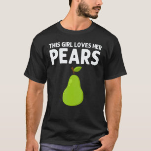 T-shirt Conceptions de poire pour la plantation végane de