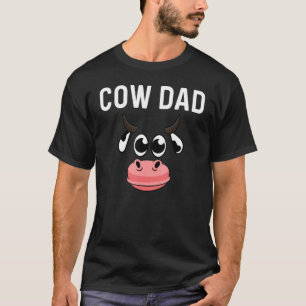 T-shirt Conceptions de vache pour papa hommes élevage de b
