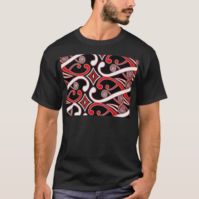 T-shirt conceptions maories (Devant)