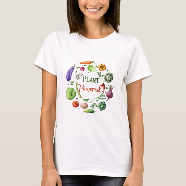 T-shirt Conceptions Plante-Actionnées (Devant)