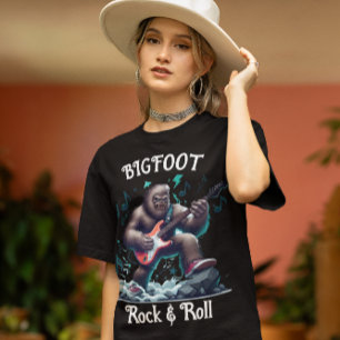 T-shirt Concert de rock de minuit de Bigfoots