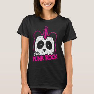 T-shirt Concert de rock punker Panda de musique punk