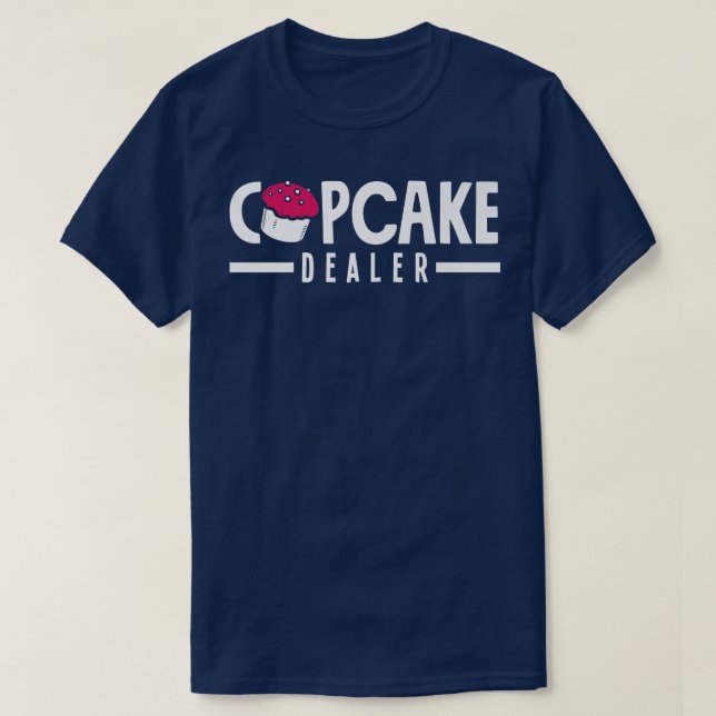 T-shirt Concessionnaire Cupcake Baking Lover (Design devant)