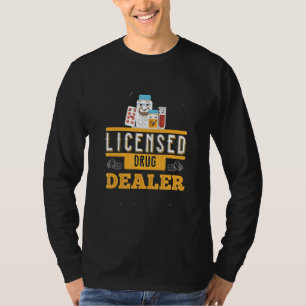 T-shirt Concessionnaire Drogue Agréé Pharmaciste Santé Pha