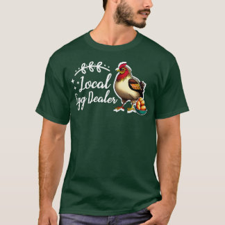 T-shirt Concessionnaire local d'oeufs Drôle Poisson de pou