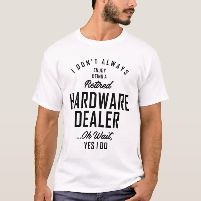 T-shirt Concessionnaire matériel cadeau amusant titre de t (Devant)