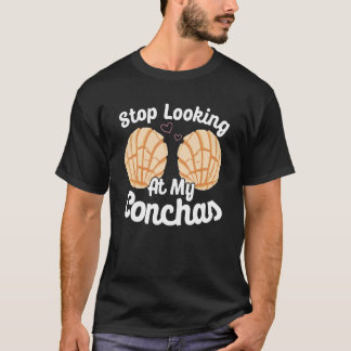 T-shirt Conchas Pan Dulce Latina Mexican Mujer Concha Past