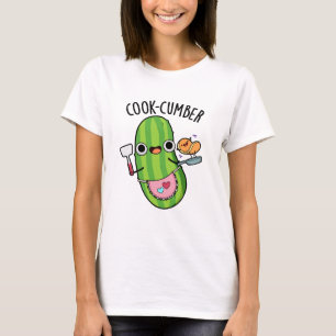 T-shirt Concombre de Cook Funny Concomber Pun