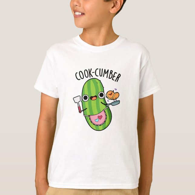 T-shirt Concombre de Cook Funny Concomber Pun (Devant)