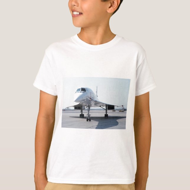 T-shirt Concorde supersonique (Devant)