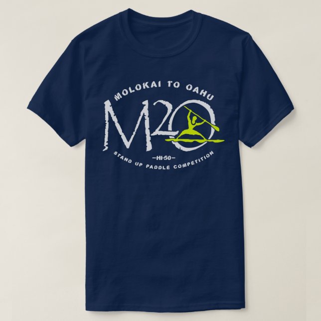 T-shirt Concours Molokai Oahu M2O SUP (Design devant)