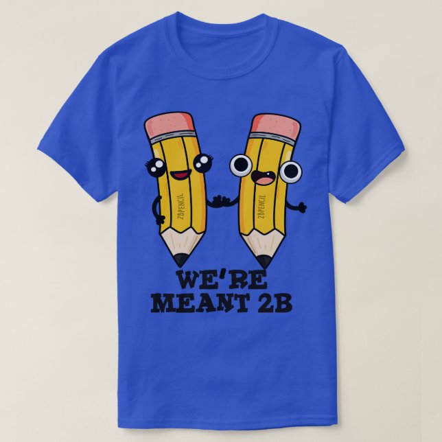 T-shirt Conçu 2B Cute Pun Crayon (Design devant)