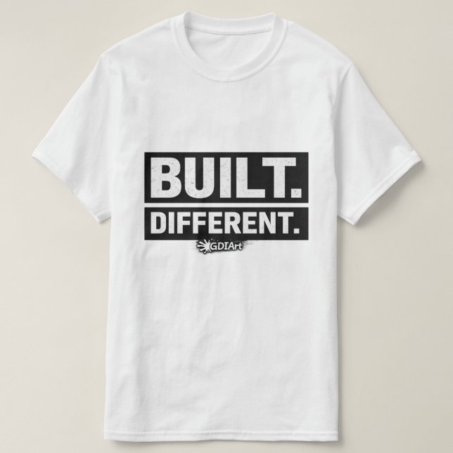 T-Shirt - CONÇU DIFFÉREMMENT (Design devant)