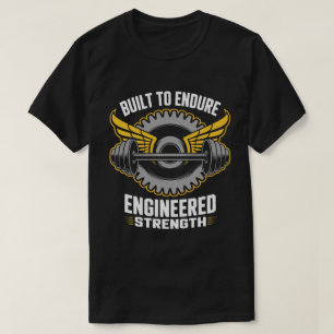 T-shirt Conçu pour Endurer Maillot de Fitness à Roue Ailée