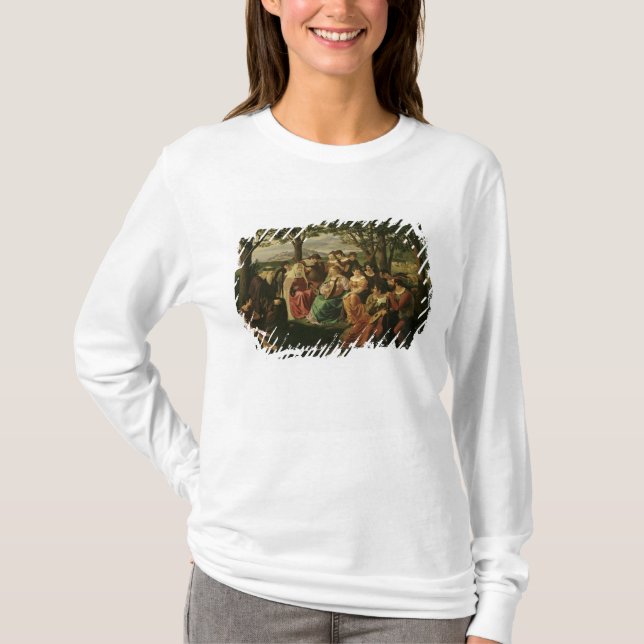T-shirt Concurrence de chant (Devant)