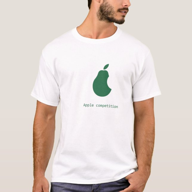 T-shirt concurrence-poire de pomme (Devant)