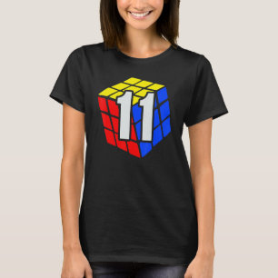 T-shirt Concurrentiel Accélération Cubing 11 ans Anniversa
