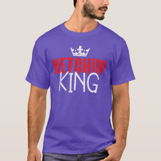T-shirt Condiments amateur de nourriture Ketchup King amis