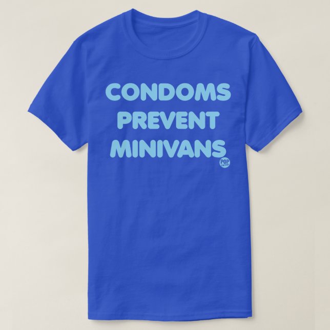 T-SHIRT CONDOMS MINIVANS (Design devant)