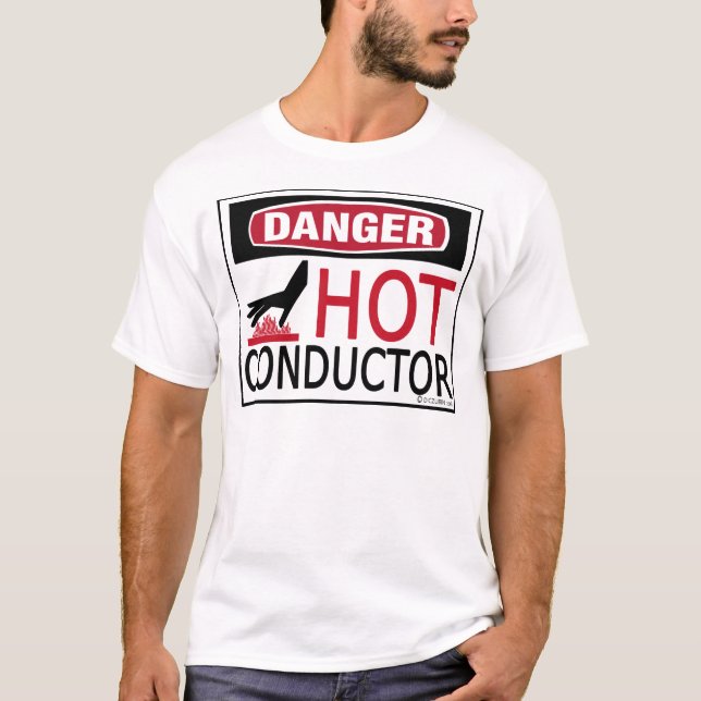 T-shirt Conducteur chaud (Devant)