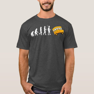 T-shirt Conducteur d'autobus Omnibus School Bus Transport 