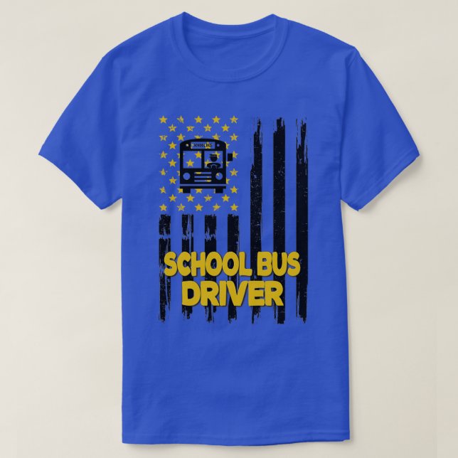 T-shirt Conducteur d'autobus scolaire Appréciation Conduit (Design devant)
