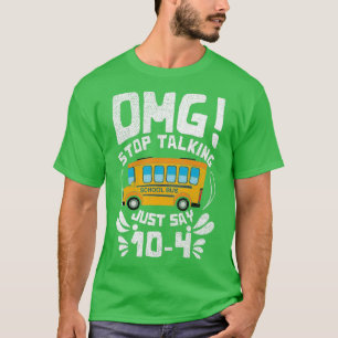 T-shirt Conducteur de bus amusant Conduite Conception Devi