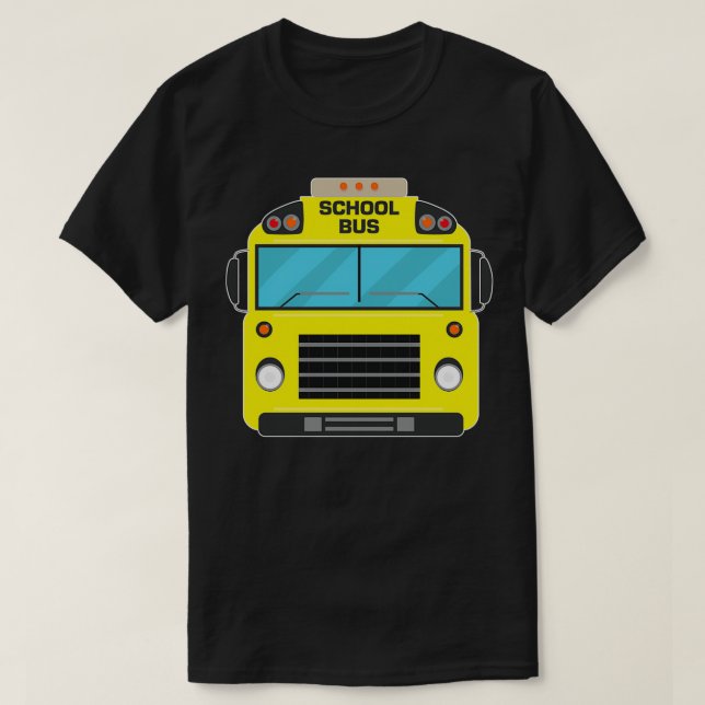 T-shirt Conducteur de bus scolaire amusant 13 (Design devant)