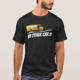 T-shirt Conducteur De Bus Scolaire Idéal Présente Big Yell