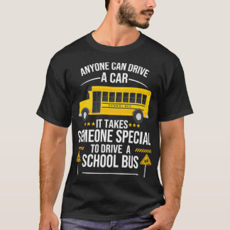 T-shirt Conducteur de bus scolaire spécial pour conduire u