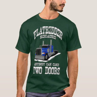 T-shirt Conducteur De Camion À Deux Portes