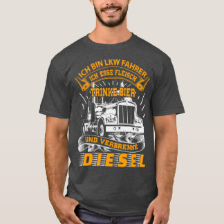 T-shirt Conducteur de camion Cadeaux Conducteur profession