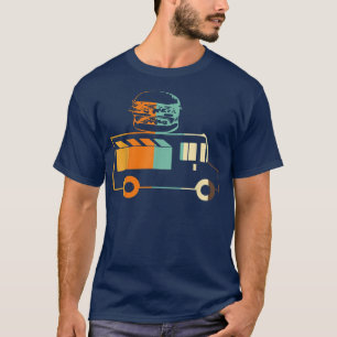 T-shirt Conducteur de camion de restauration rapide Retro 