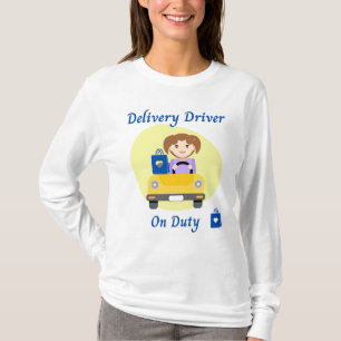 T-shirt Conducteur de livraison femme