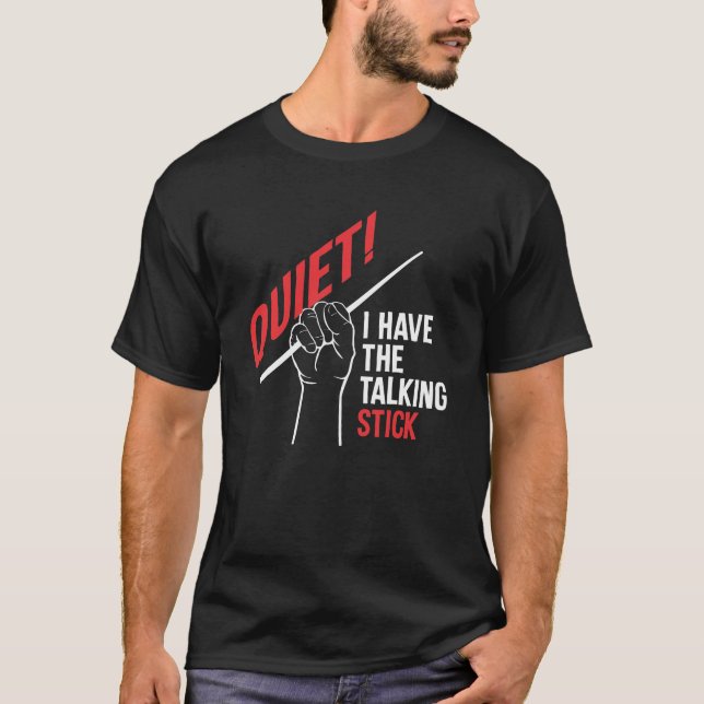 T-shirt Conducteur de l'Orchestre, douceur de parler (Devant)